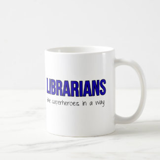 Caneca De Café Os bibliotecários são super-herói