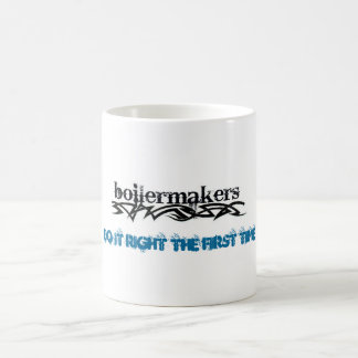 Caneca De Café Os Boilermakers fazem ele direito a primeira vez