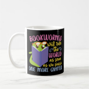 Caneca De Café Os Bookworms De Leitura De Literatura Do Livro Irã