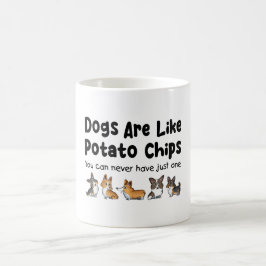 Caneca De Café Os Cães De Corgi São Como Batatas Que Você Nunca P