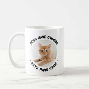 Caneca De Café Os Cães De Foto Pet Personalizados Têm Proprietári