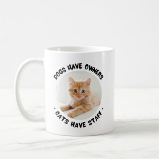 Caneca De Café Os Cães De Foto Pet Personalizados Têm Proprietári