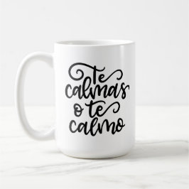 Caneca De Café Os Calmas O Calmo, carta à mão
