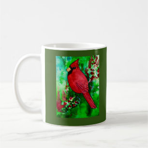Caneca De Café Os Cardinais Aparecem Quando Os Ângulos Estão Pe