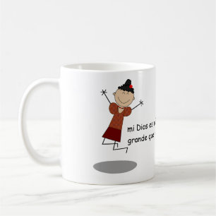Caneca De Café Os "caros problemas, meu deus são mais grandes do