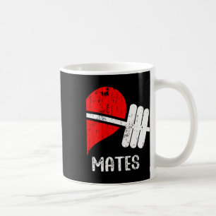 Caneca De Café Os Casais Da Swole Mates Correspondem Ao Peso Do T
