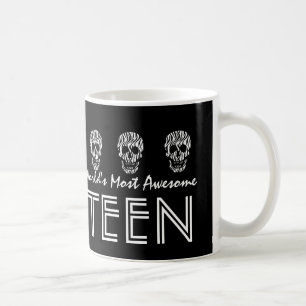 Caneca De Café Os crânios ADOLESCENTES os mais impressionantes