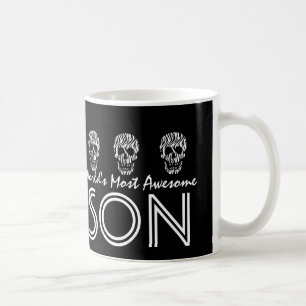 Caneca De Café Os crânios os mais impressionantes V04 da zebra d