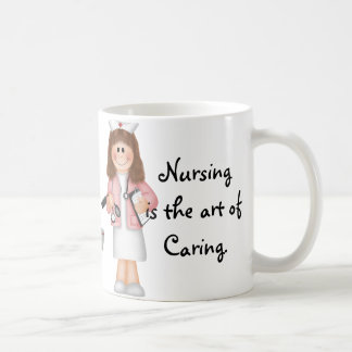 Caneca De Café Os cuidados são a arte do inquietação
