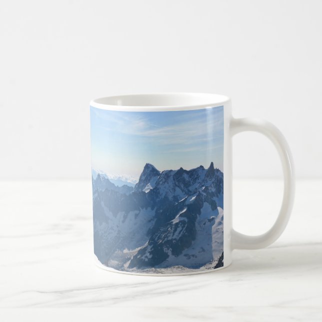 Caneca De Café Os cumes - magníficos! (Direita)