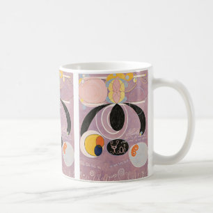 Caneca De Café Os Dez Maiores Nº 6 por Hilma af Klint 