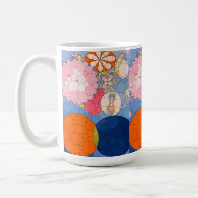 Caneca De Café Os Dez Maiores, No.2, Pontos, Após Hilma af Klint (Esquerda)