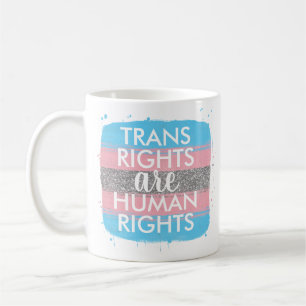 Caneca De Café Os Direitos Trans São Direitos Humanos