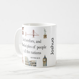 Caneca De Café Os discípulos de presentes JW personalizados