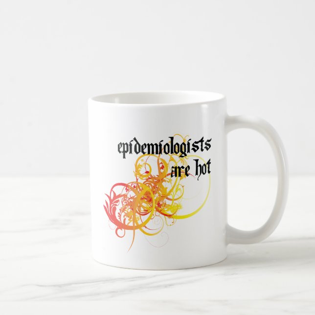 Caneca De Café Os epidemiologistas estão quentes (Direita)