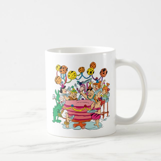 Caneca De Café Os Flintstones | FESTA DE ANIVERSÁRIO (Direita)