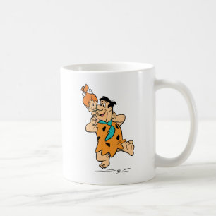 Caneca De Café Os Flintstones   Fred & Flintstone dos seixos