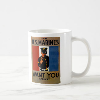 Caneca De Café Os fuzileiros navais querem-no