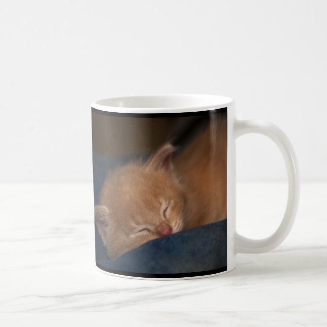 CANECA DE CAFÉ OS GATINHOS SÃO ANJOS COM SUIÇAS (Direita)