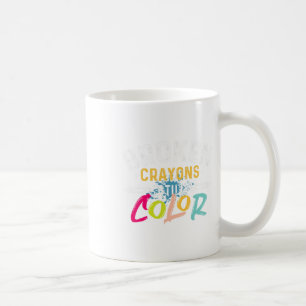 Caneca De Café Os Gizes Ainda Colorem - Conscientização sobre Saú