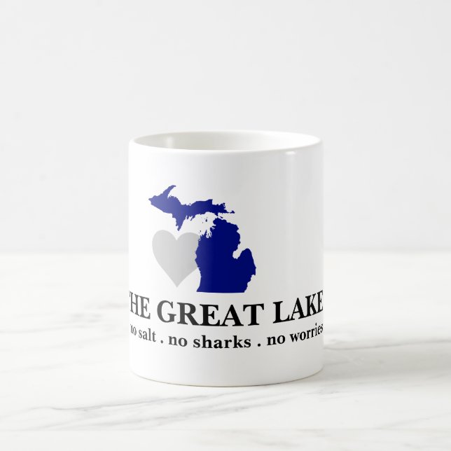 Caneca De Café Os Grandes Lagos (Centro)