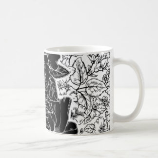 Caneca De Café Os hibiscus românticos projetam