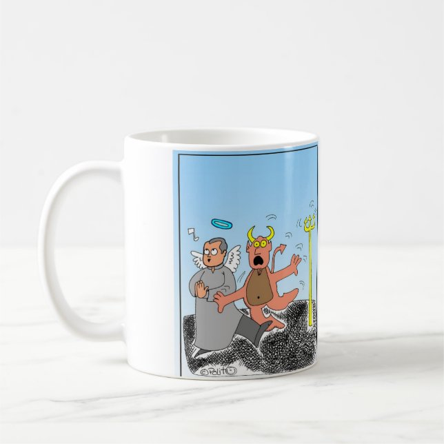 Caneca De Café Os hombres do Los nenhuns pueden o solenóide do EL (Esquerda)