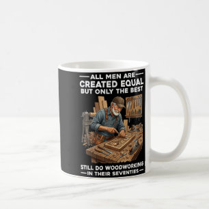 Caneca De Café Os Homens São Criados Iguais Mas Trabalhos em Made
