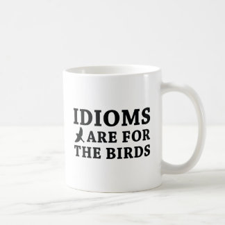 Caneca De Café Os Idiomas São Para As Aves