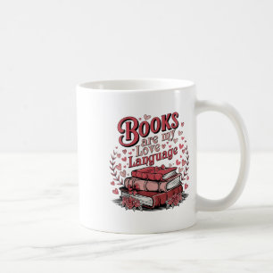 Caneca De Café Os Livros Retroativos São O Meu Livro De Namorados