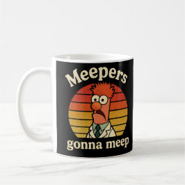 Caneca De Café Os Meepers vão meep