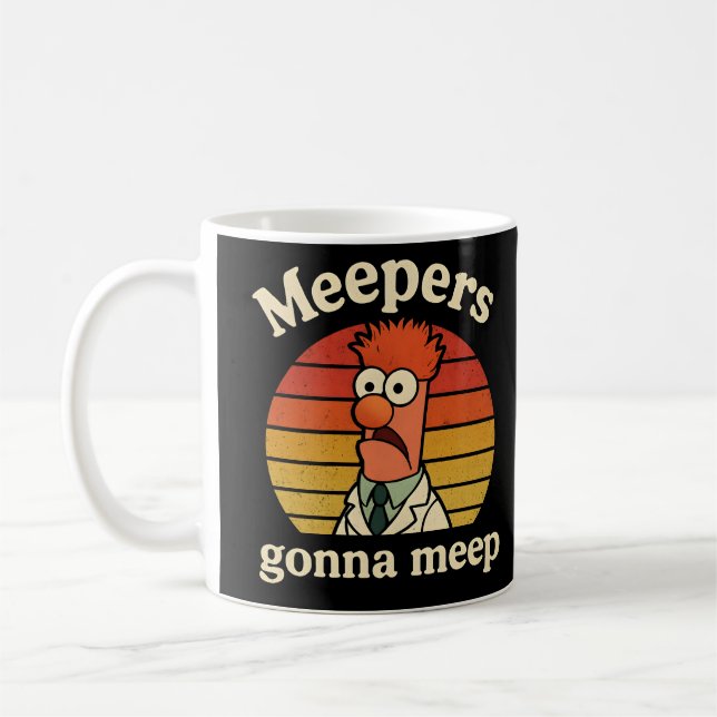 Caneca De Café Os Meepers vão meep (Esquerda)