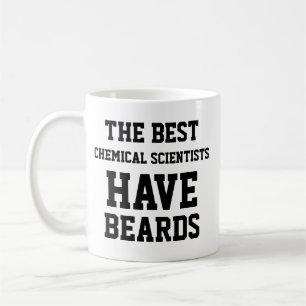Caneca De Café Os Melhores Cientistas Químicos Têm Barbarba