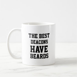 Caneca De Café Os Melhores Deacons Têm Beards