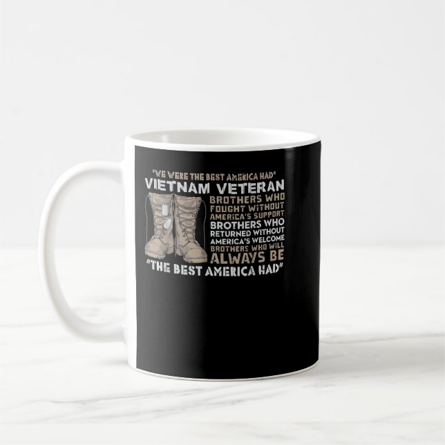 Caneca De Café Os Melhores Estados Unidos Tinham Vietnã (Esquerda)