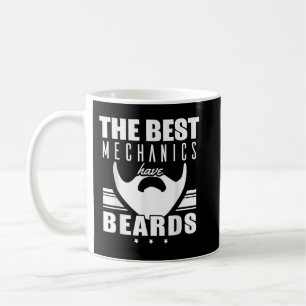 Caneca De Café Os Melhores Mecânicos Têm Barbas