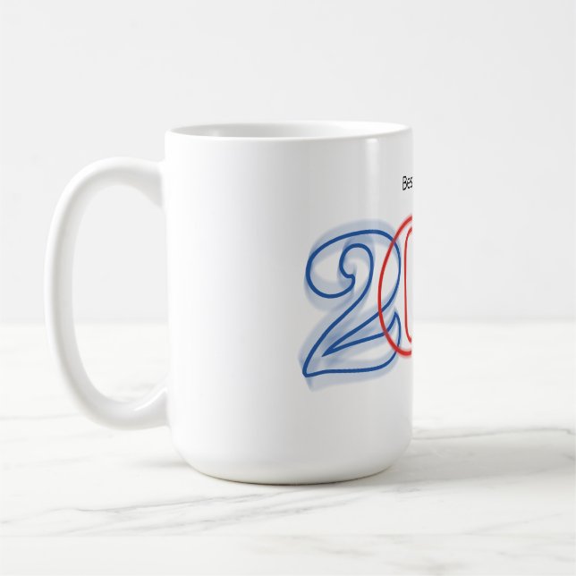 Caneca De Café Os melhores momentos de 2025 começam aqui (Esquerda)