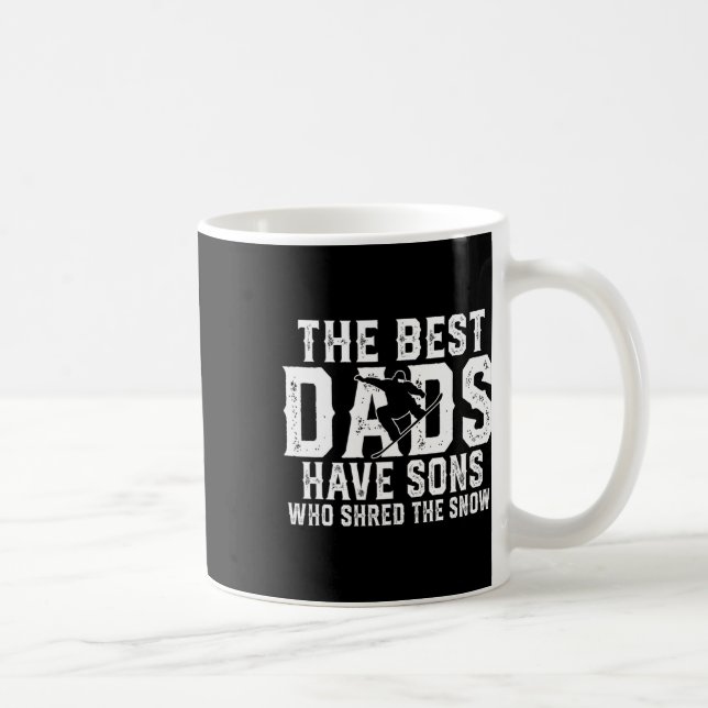 Caneca De Café Os Melhores Pais Têm Filhos Que Destruíram O Pai D (Direita)