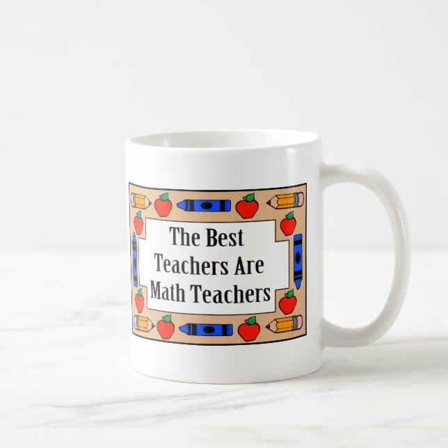 Caneca De Café Os melhores professores são professores de (Direita)