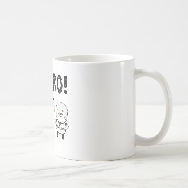 Caneca De Café Os meninos do AGGRO não temem! (Direita)