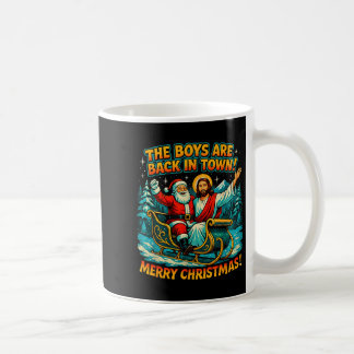 Caneca De Café Os Meninos Estão de Volta à Cidade Design de Natal