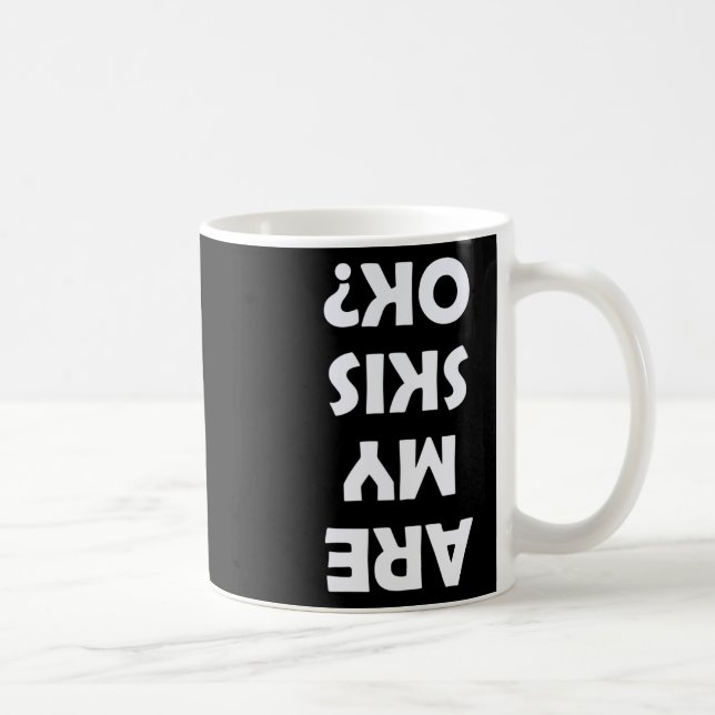 Caneca De Café Os Meus Céus Estão Bem (Direita)