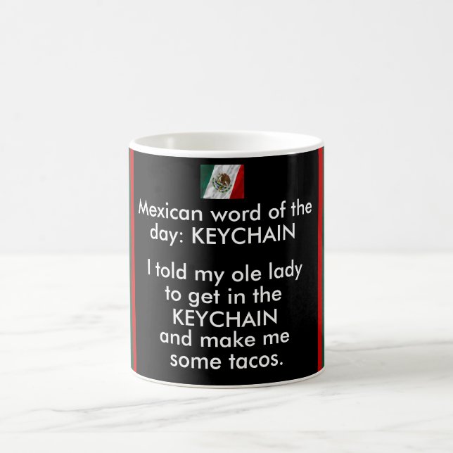 Caneca De Café Os mexicanos sejam como… (Centro)