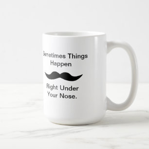 Caneca De Café Os Moustaches acontecem