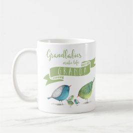 Caneca De Café Os neurônios ganham vida com as aves.