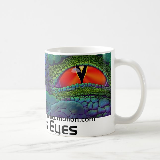 Caneca De Café Os olhos de Mectar (Direita)
