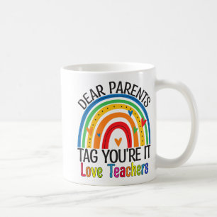 Caneca De Café Os Pais Te Dizem No Final Do Ano Professor Ra