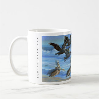 Caneca De Café Os pelicanos de Ventura