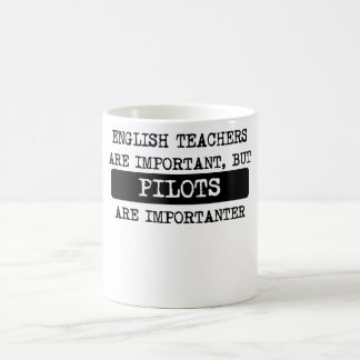 Caneca De Café Os pilotos são Importanter