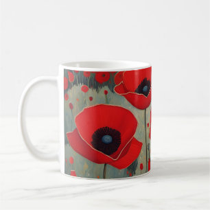 Caneca De Café Os Poppies